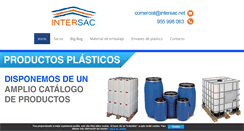 Desktop Screenshot of intersacagro.com